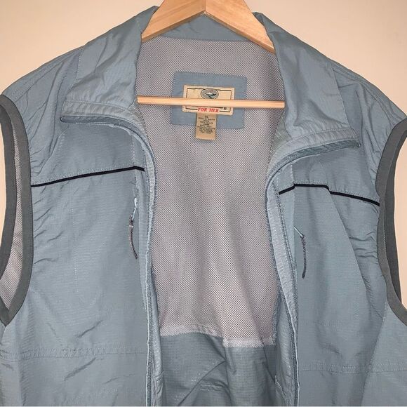 🆕 Light Blue 3 Season Jacket Coat Women’s XL Conversion Vest Weather Resistant - Picture 7 of 10